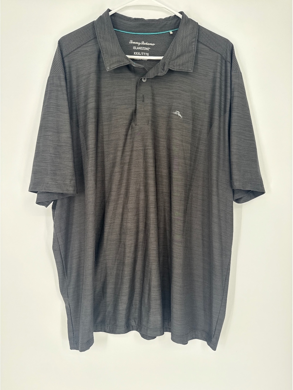 Tommy Bahama IslandZone Men's Polo Shirt XXXL Gray